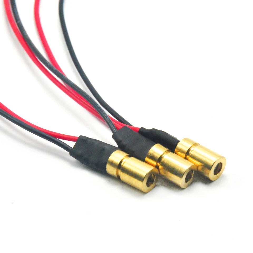 3/5/10pcs Mini 405nm 5mW Dot Focusable Violet/Blue Laser Diode Module 3V-5V Driver