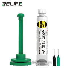 Relife F-21 Emulsified Soldering Paste Flux Lead-Free Halogen-Free Solder Welding Paste for PCB BGA Soldering Rework Tools