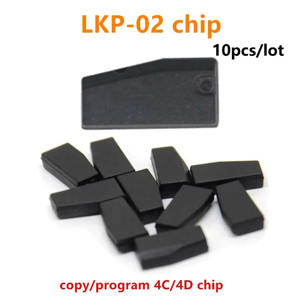 

10PCS Car Key Chip LKP02 LKP-02 Chip Can Clone 4C/4D/G Chips Can Copy ID46 Chip for Tango&KD-X2 Programmer Blank Chip