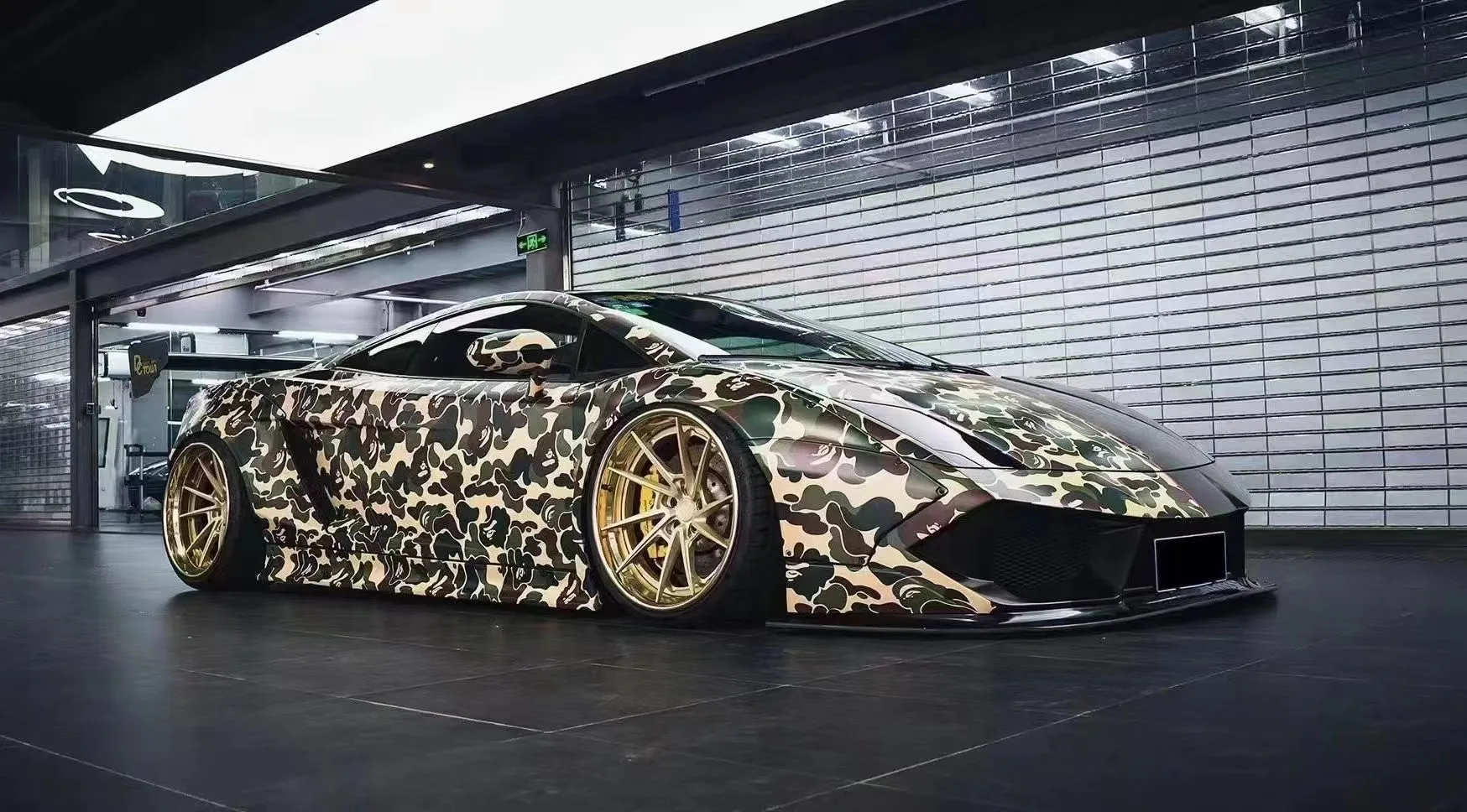 لامبورغيني جالاردو LP550 LP560 LP570 طقم الجسم جالاردو LB جسم عريض كي منتج جديد