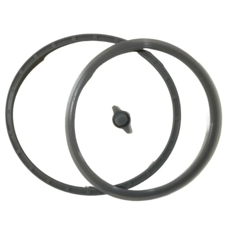 

Cooker Seal Ring Set - 3pcs Rubber Gasket + Skin Plug + Cleaning Lid Ring，For Cuckoo Rice