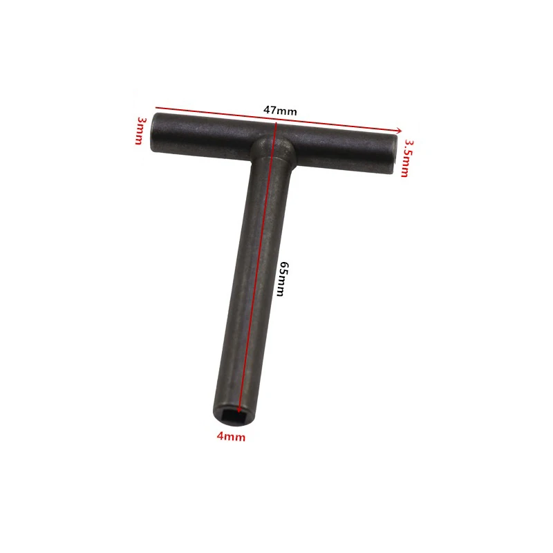 1Pcs T Type Wrench Valve Screw Clearance Adjusting Spanner 3mm 3.5mm 4mm Square Hexagon Wrench For Motorcycle Scooter