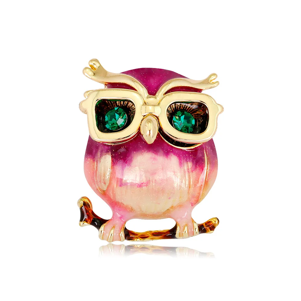Korean version chest, fashion personality cute, owl, brooch, corsage pin