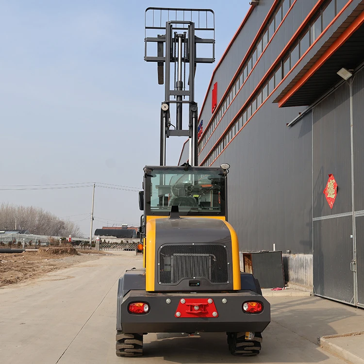 Chinese Quality 3-ton Off-road Forklift Equipped with Professional Attachments to Meet Diverse Handling Needs