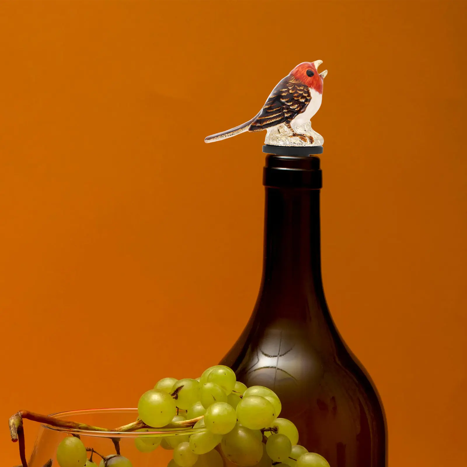 

Wine Aerator Pourer Alloy Bird Design Drip-Free Leakproof Bottle Spout Stopper for Whiskey Tequila Spirits Bar Use