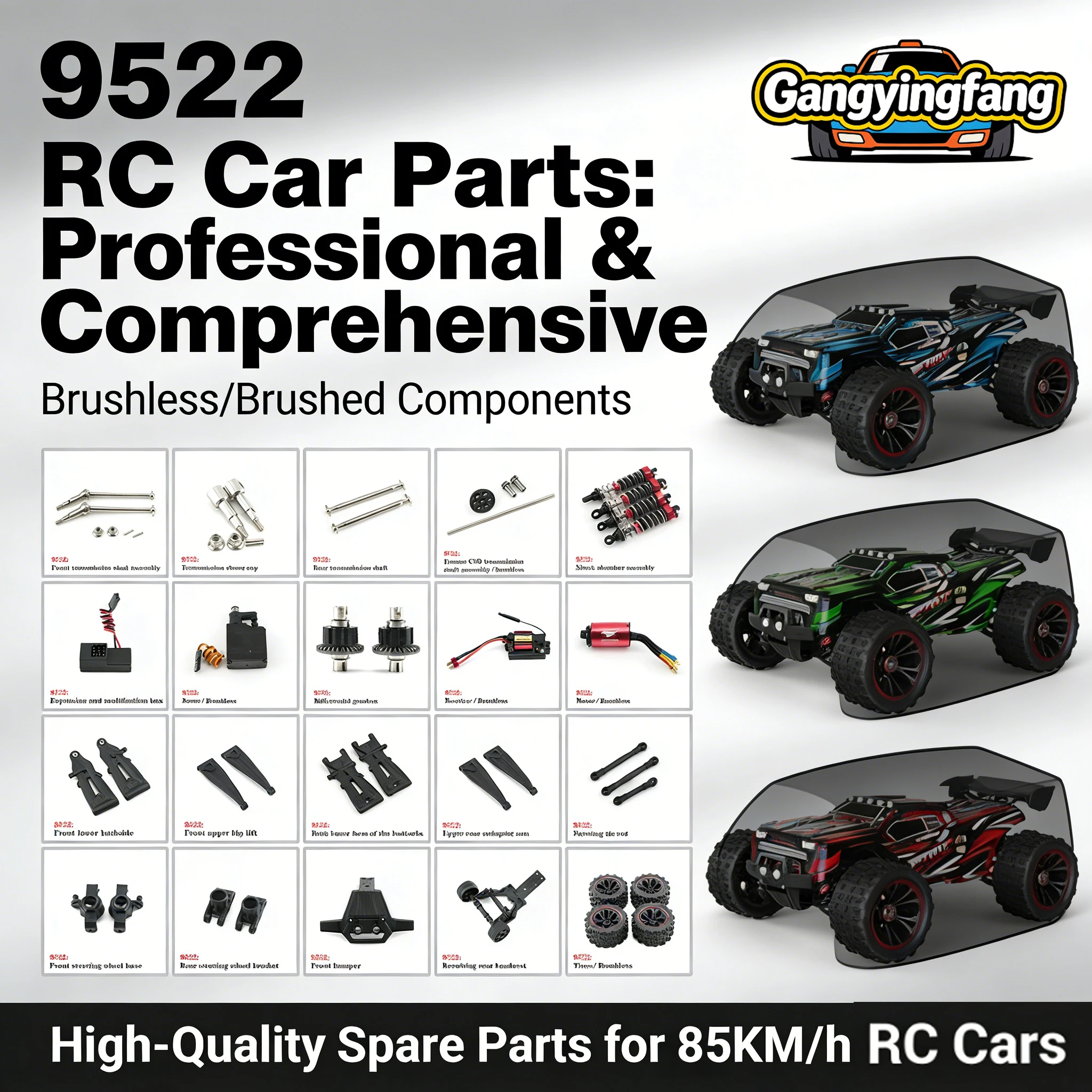pecas-para-rc-racing-9522-pro-diferencial-caixa-de-cambio-braco-oscilante-haste-de-direcao-copo-de-direcao-pneu-chassi-eixo-de-transmissao-rolamento-direcao