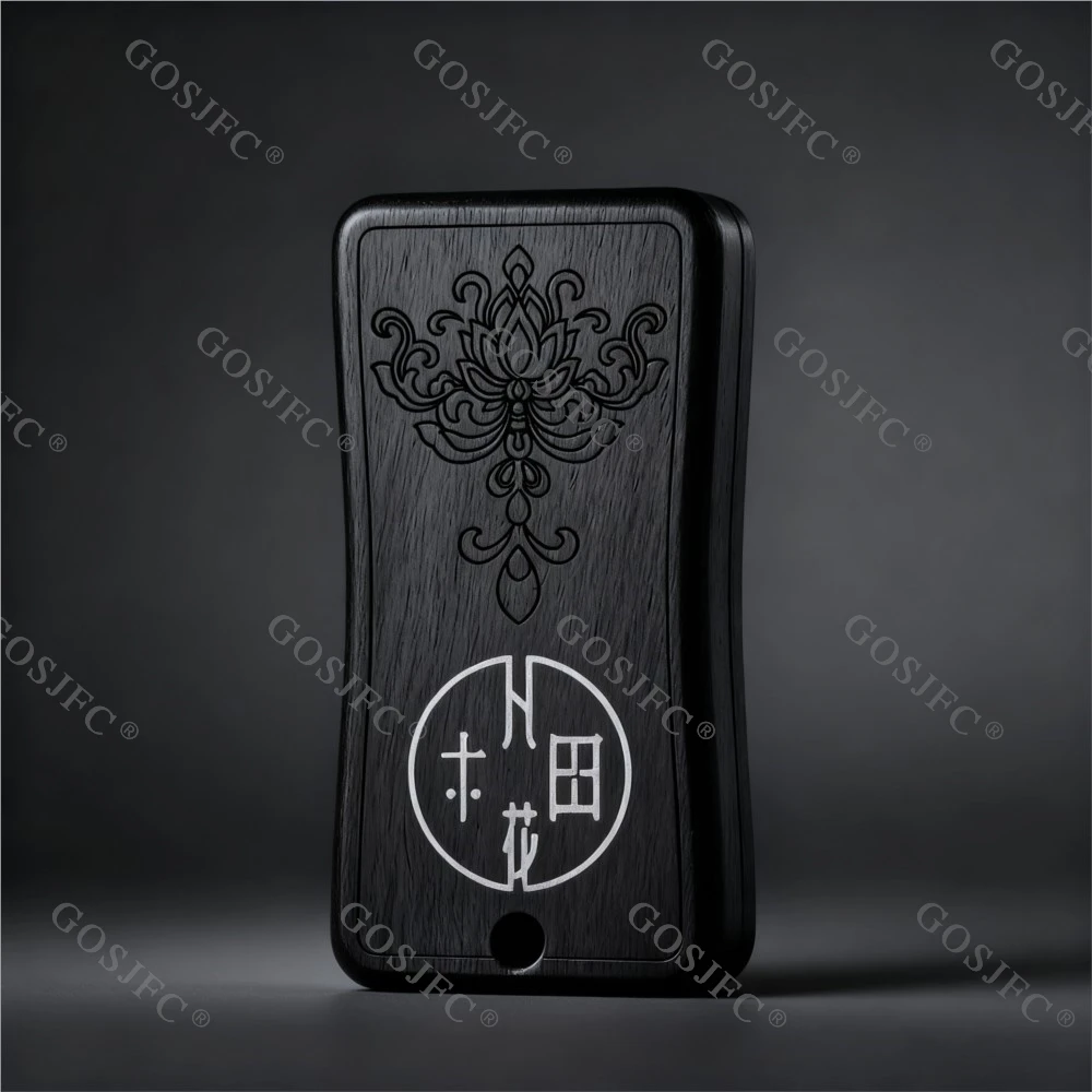 Wood & Flower Push Slider EDC Wood Fidget Toys Antistress For Adult Stress Relief Toy Original Designs Anxiety Relief Gadgets