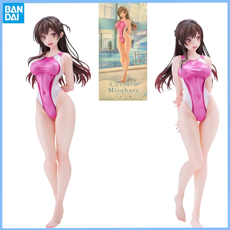 

AMAKUNI подлинная аренда-девушка Chizuru Mizuhara аниме фигурка подвижная игрушка аниме периферийные фигурки куклы для коллекционеров