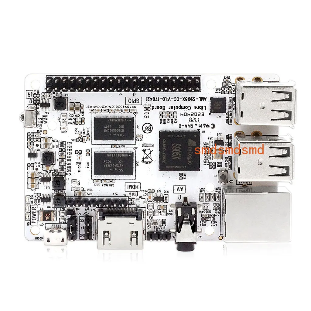 Libre Computer AML-S905X-CC Le Potato Single Board Computer Pi Alternative