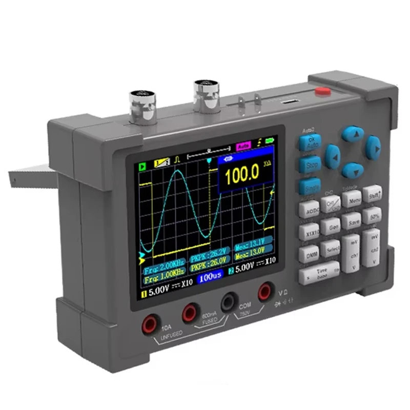 3In1 Dual Channel 250Msa/S Sampling Rate 3.2Inch Digital Oscilloscope