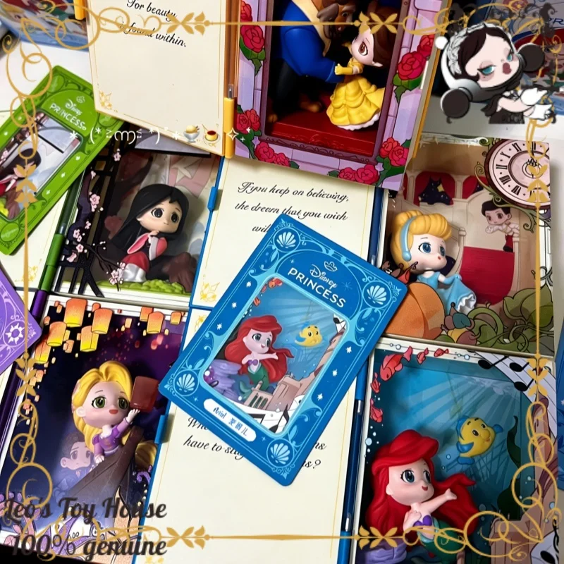 

POPMART Disney Princess Classic Fairy Tale Scene Figurine Blind Box / Exquisite Desktop Decor Perfect Gift For Disney Lovers