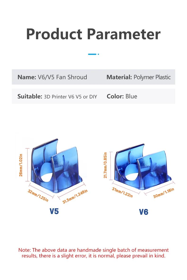Kreativität E3D V6 3010 Lüfter Mit Halterung Kanal Gehäuse Schutz 12 V 24 V J-kopf Hotend unterstützung Abdeckung Für 3D Drucker Teil – Detail 5