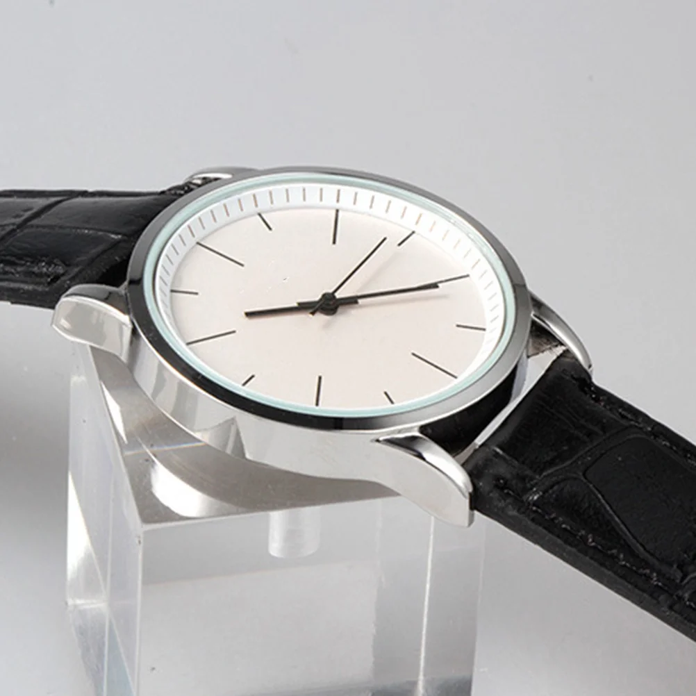 

2pcs Couple Watches Premium Quartz Wrist Watches Adjustable Pu Strap Round Dial Valentine Gift For Him Her Fashion Strap