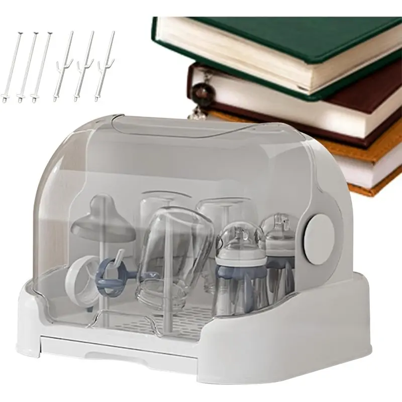 

Органайзер для бутылочек премиум-класса для детского хранения, пылезащитный контейнер для грудного молока и кухонных корзин для ванной комнаты