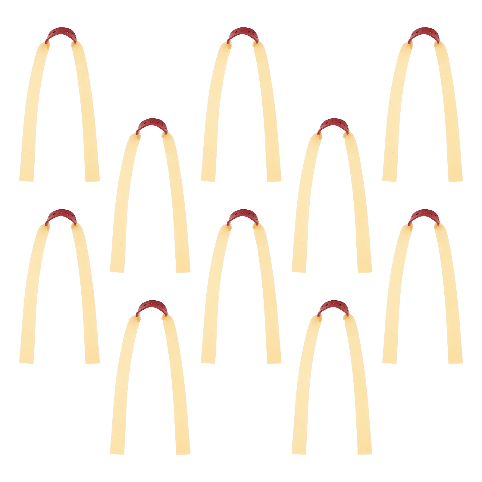 

10pcs Wide Rubber Bands Replacement Elastic Latex Hunting Supplies Durable Anti Tear Wear Friction Corrosion Resistant