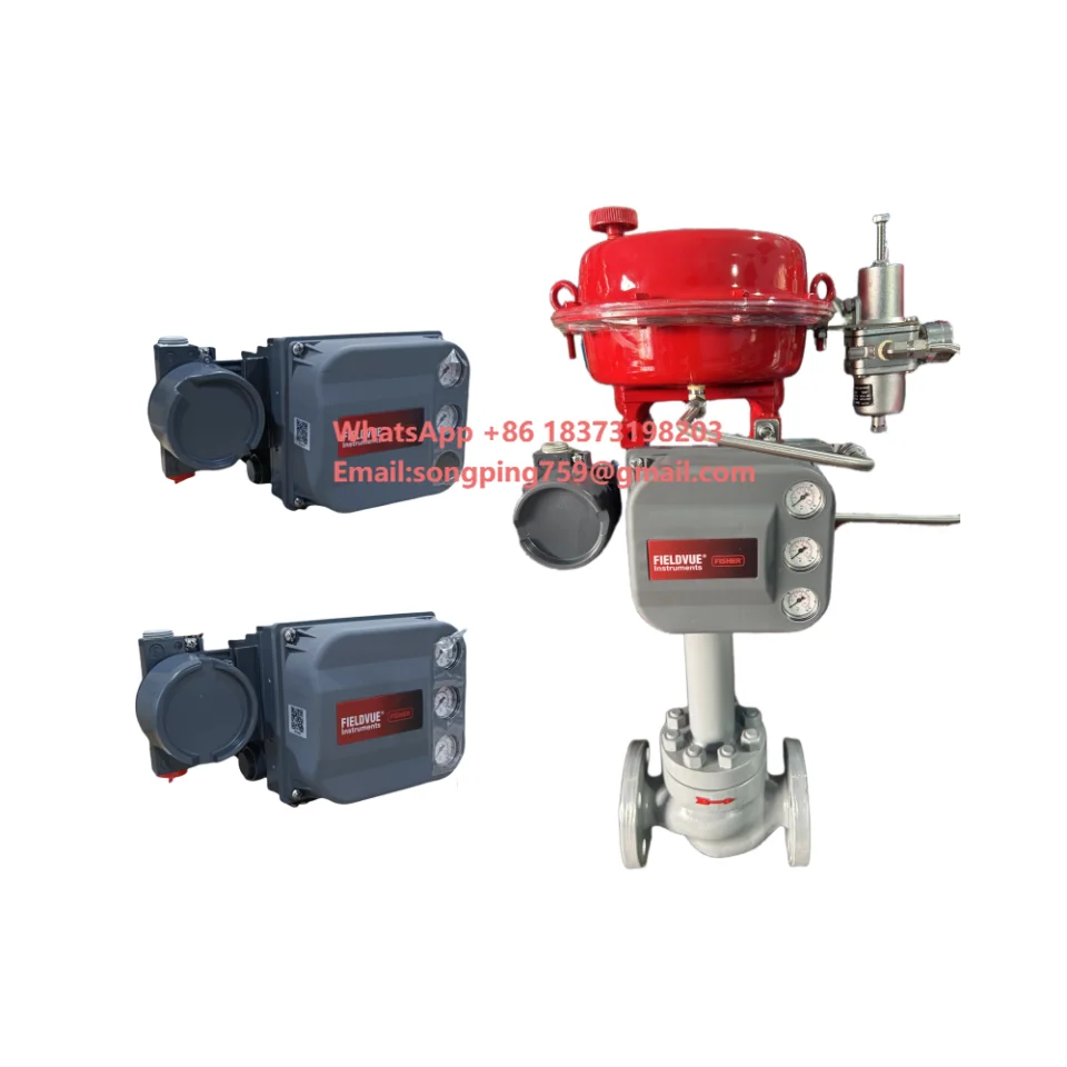 

Emerson Fisher Valve Controller DVC6200 HC Single Double Acting Valve Positioner Customized China Pneumatic Control Valve Prices
