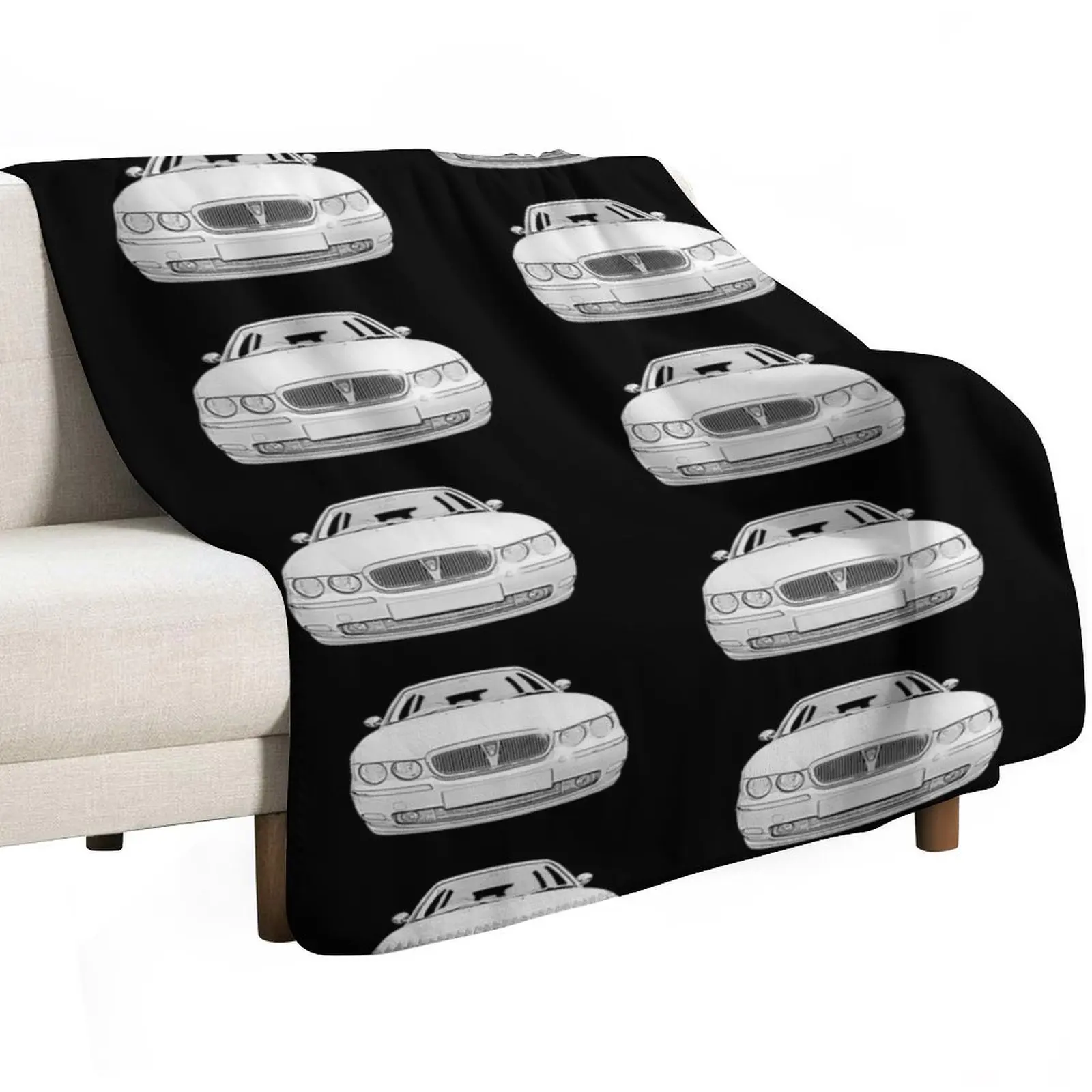 Rover 75 classic car Throw Blanket Soft Plush Plaid Luxury Thicken manga Flannel blankets and throws Blankets