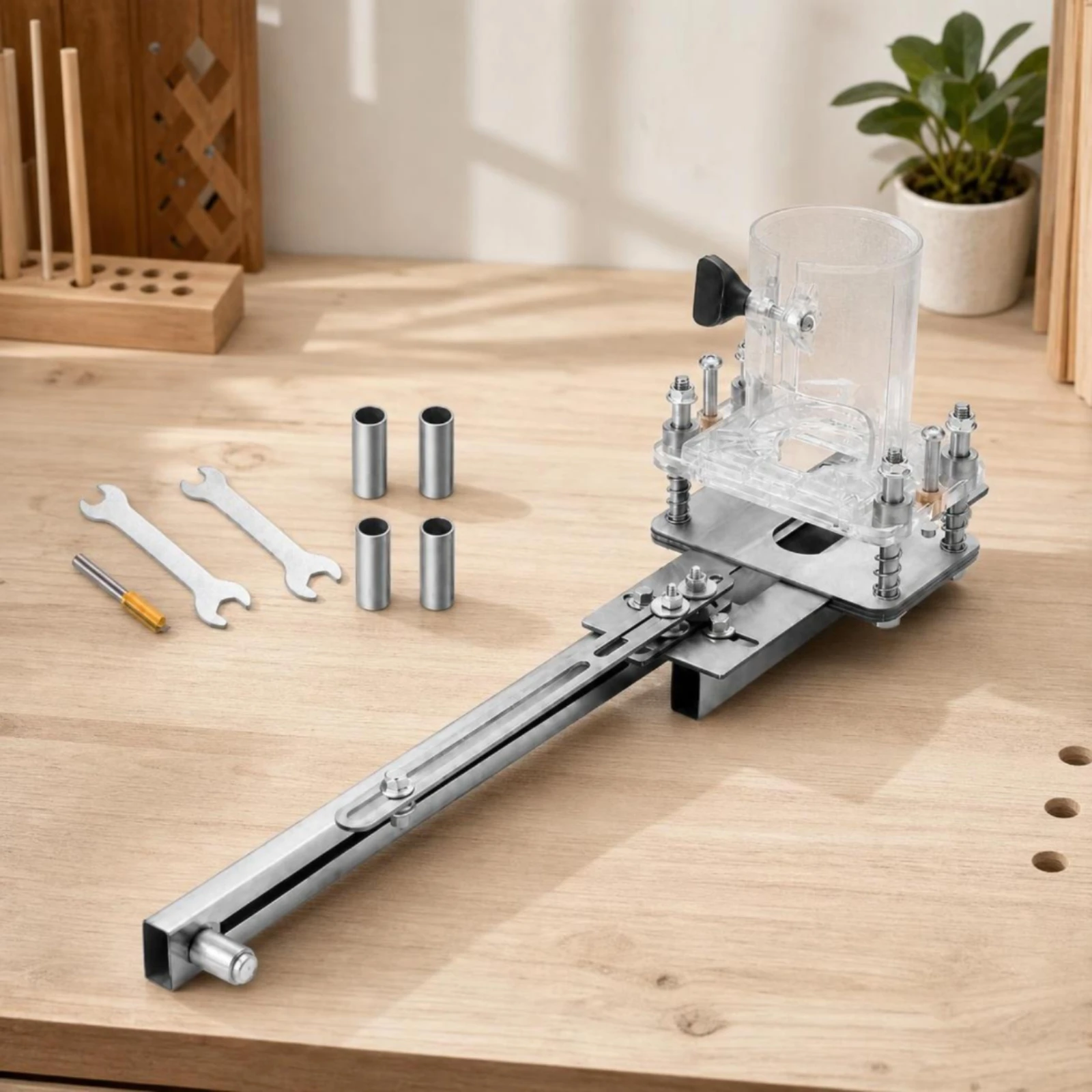 Wood-Routing Slotting Jig Adju - Furniture And Woodworking ulasan dan harga