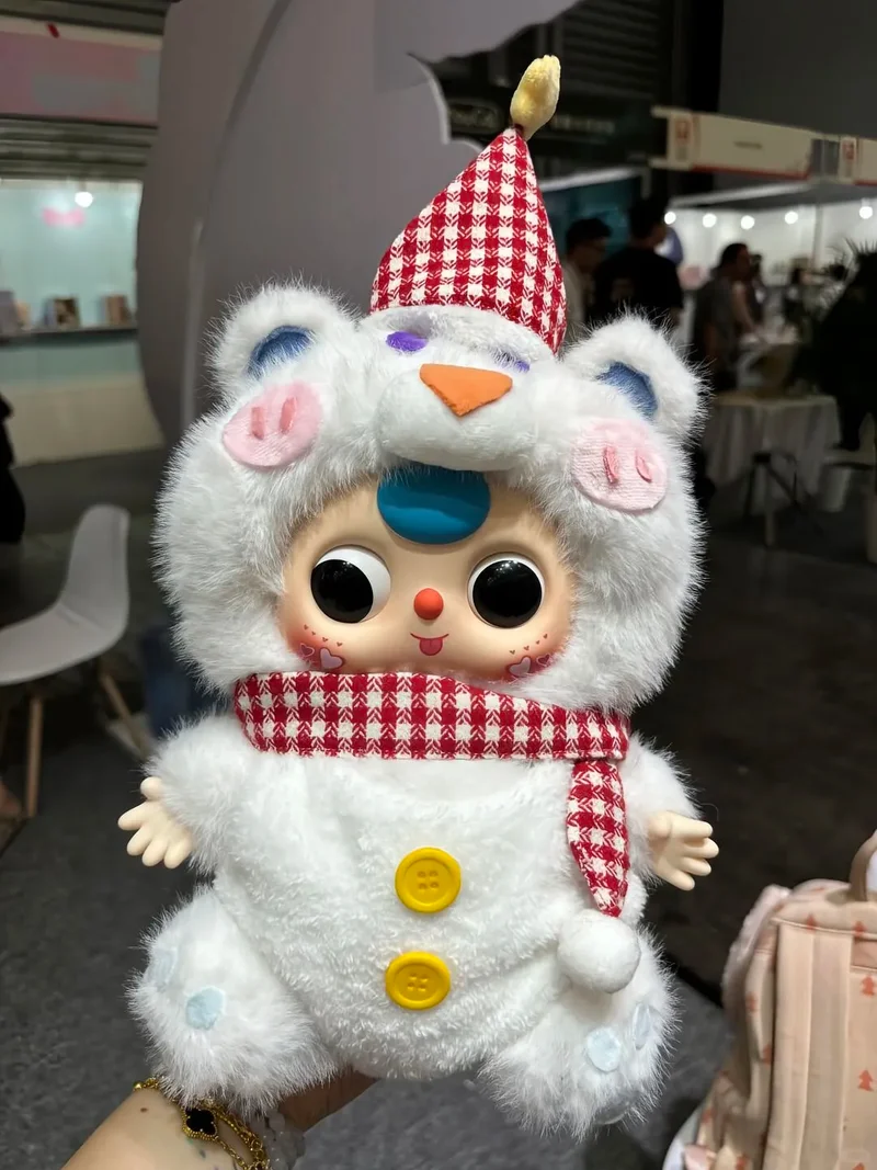 

Baby Three 400% V2 Second-Generation Blind Box Trendy Ornament Cute Gift Doll Kawaii Anime Model Doll Bag Pendant Customized