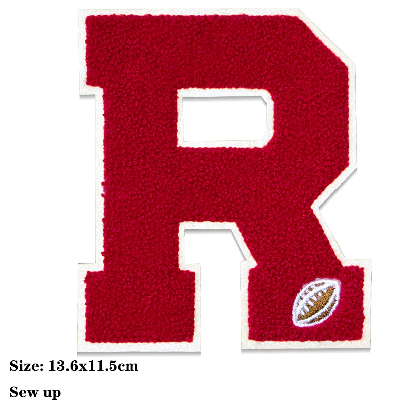 Eagle Musical Note Letter OK M R Chenille Icon Towel Embroidered Applique Patches For Clothes DIY Iron on Badges on the Backpack