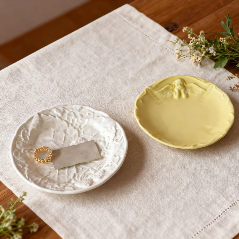  Decorative Silicone Tray Mold Featuring Floral Relief Design Crafting Jewelry