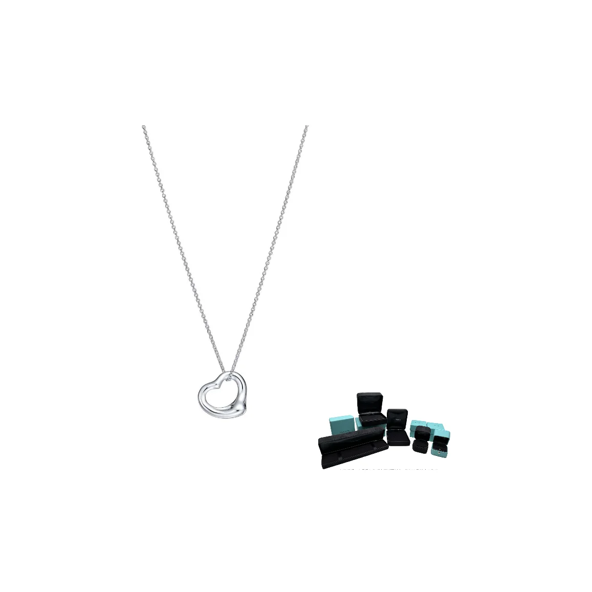 

TIFFANY & CO. Elsa Peretti® 925 Sterling Silver Necklaces Women's Silver 10660092