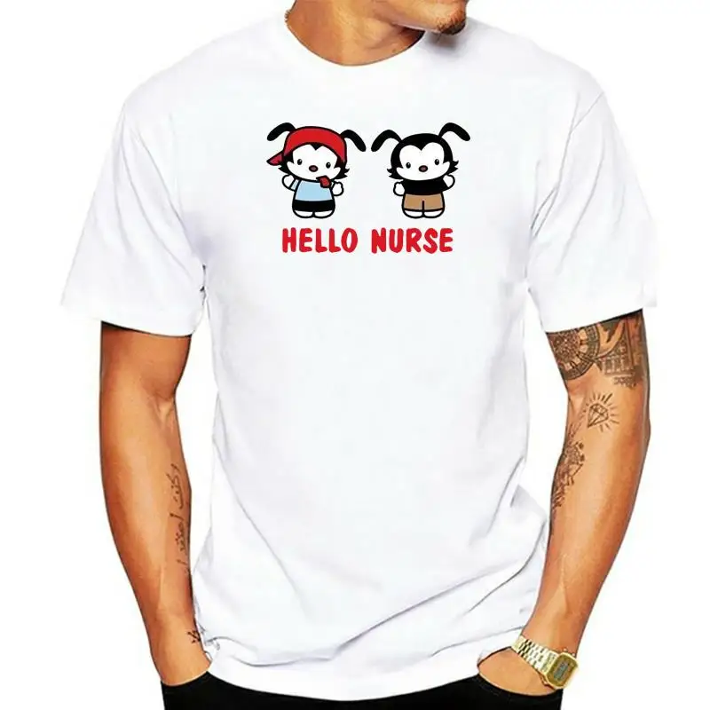 NEW Men Animaniacs Hello Nurse T Shirt