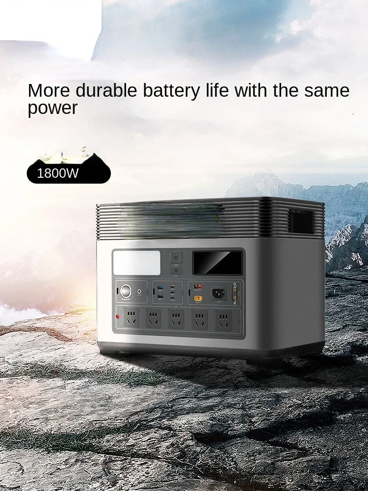 

Hot sales [Long-Distance Self-Driving] Outdoor Power Supply 1800W Large Capacity Self-Driving Mobile Power Supply 220V Standby