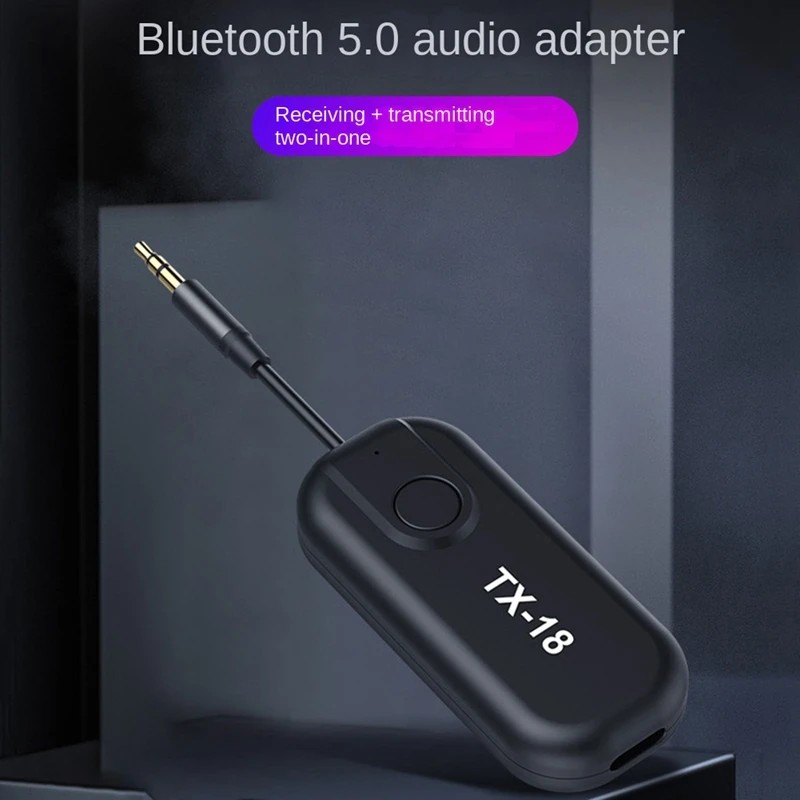 1 adet Bluetooth alıcısı kablosuz Bluetooth PC için 5.0 için APTX-LL verici HD düşük gecikme