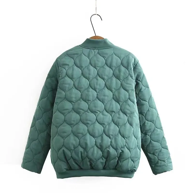 2024 Down Quilted Women's Short Fashion Stand Collar Light Quilted Women's Quilted Jacket Women Jackets Winter Coat Jacket