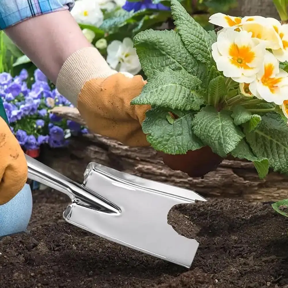 Small Gardening Tool Potting Soil Scoop Gardening Shovel Sharp-nosed Shovel Garden Trowel Square Spade