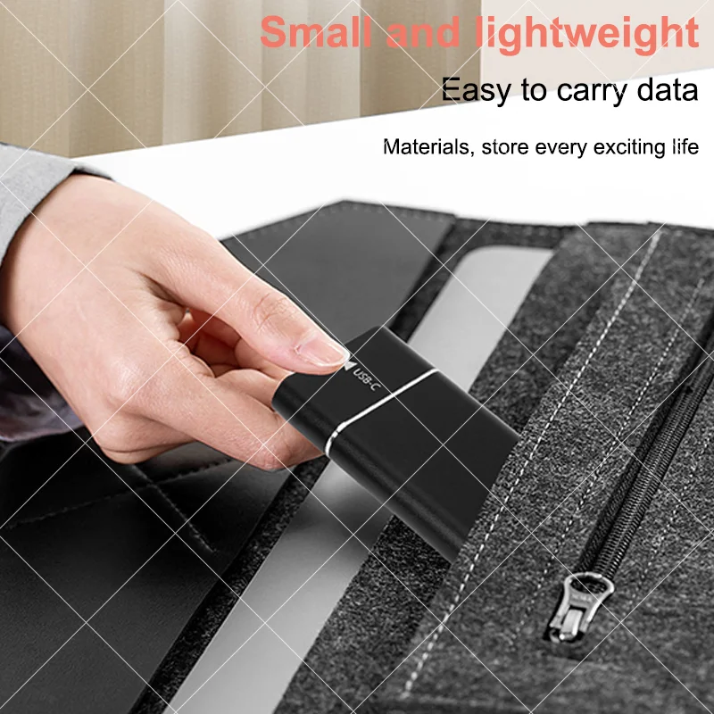 3.1 Dual Protocol NVME/NGFF SATA SSD Type-C 3.1 Disk Tool Free M.6 Hard Disk Box M.2 SSD Case Built-in Metal Heat Sink