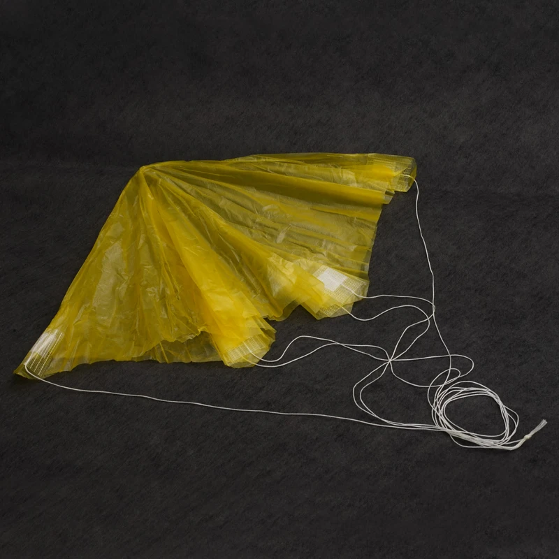 1PC 50/70/86/130cm Recoverable Parachute Lightweight Plastic Film Canopy DIY Assembly Parts for Water Rocket Hand Throwing Model