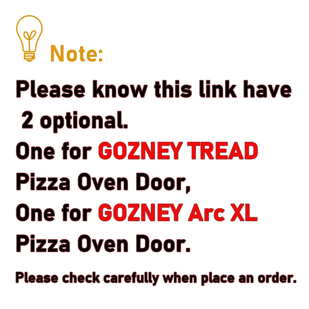 Pizza Oven Door for Gozney Tread, Oven Door for Gozney Arc XL, Stainless Steel Oven Accessories