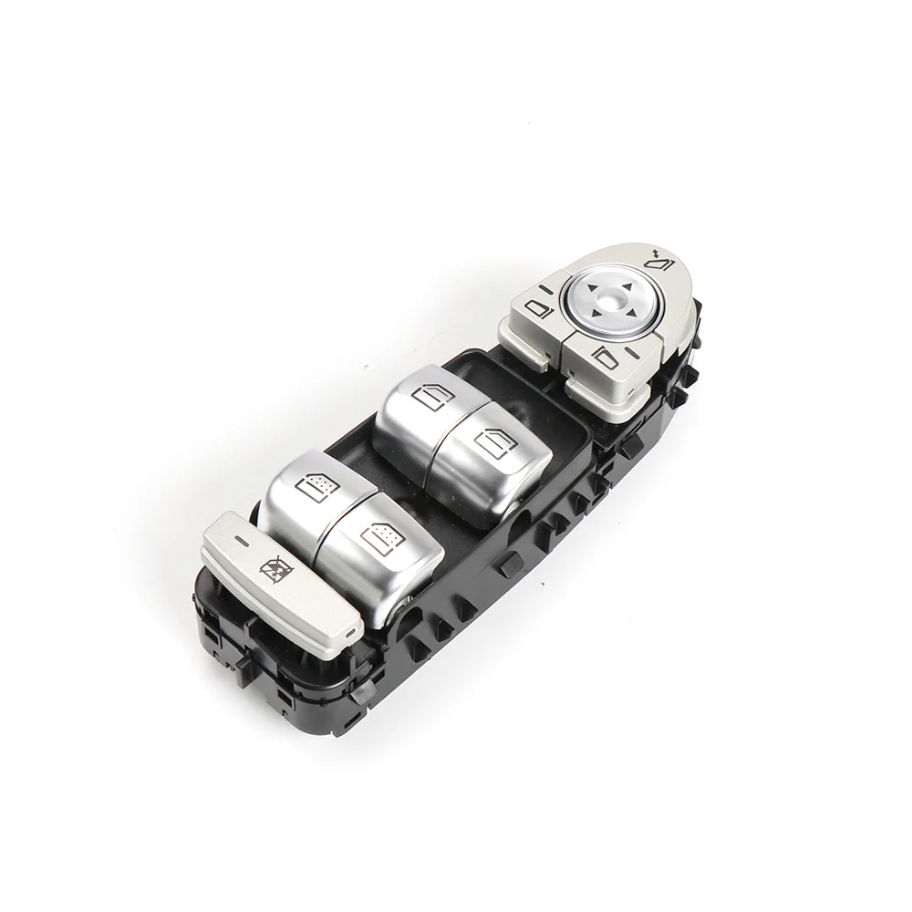 Reemplazo de tapa de cubierta de botón de interruptor de elevador de ventana Interior de coche para Mercedes Benz S E Class W222 W213 S320 S400 S450 S500 AMG