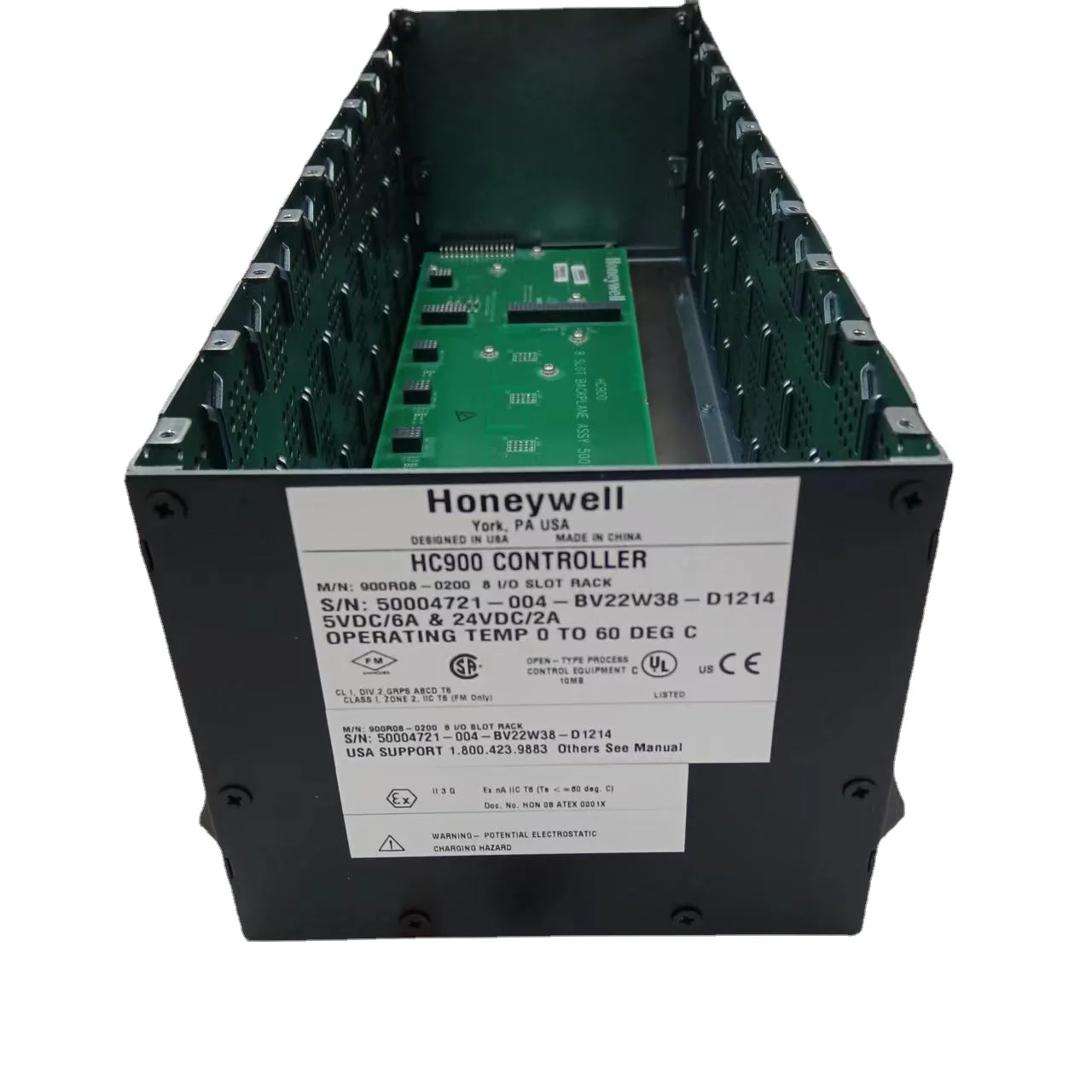 2025 Honeywell PLC HC900 900R08-0300 8-slot rack 20 in stock