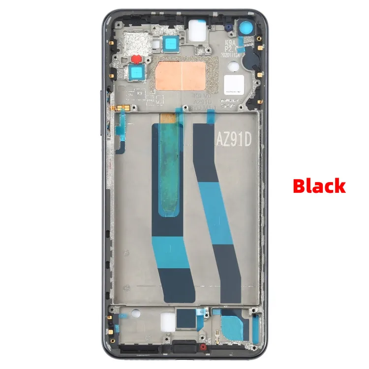 New For Xiaomi Mi 11 Lite  LCD Front Frame Middle Bezel Housing Chassis Smartphone Repair Parts