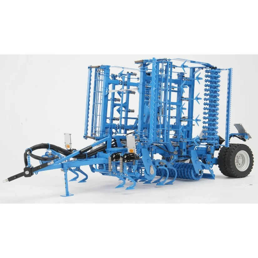 K500 – Kit de plantation de Machine de préparation du sol, semis en métal, pour LESU 1/14 RC, tracteur de voiture agricole hydraulique AOUE 1050