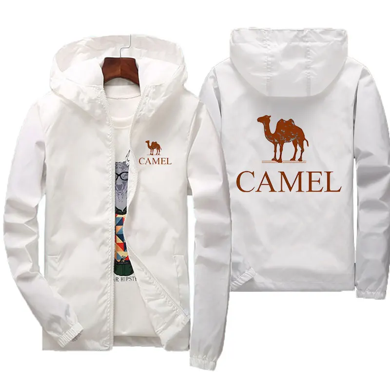 Light luxury brand CAMEL men's street hot selling jacket, waterproof and windproof, casual, outdoor sports jacket