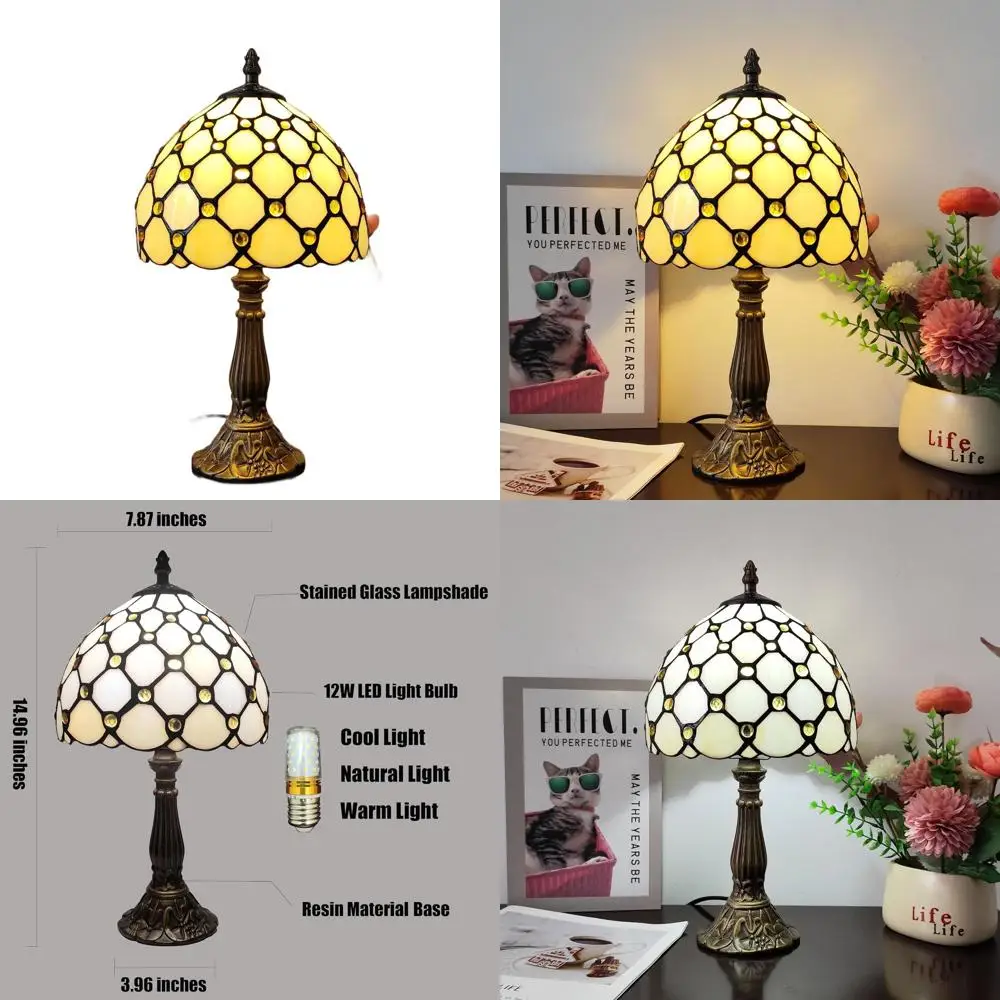 8 Antique-Style Tif… - image