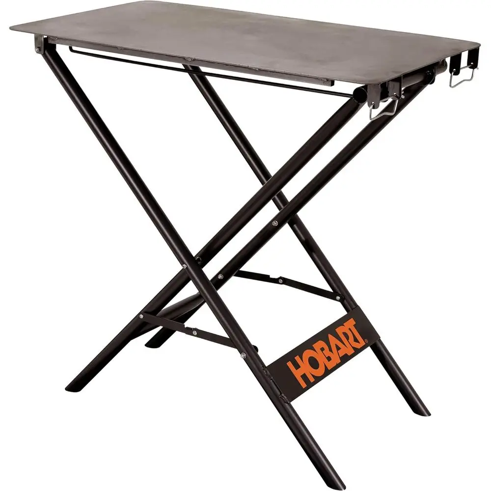 

Sturdy 35L x 19.5W x 34H Steel Portable Welding Table