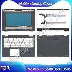 New Bottom Base Case For Vostro 15 3500 3501 3505 Laptop LCD Back Top Cover Front Bezel Hinge Palmrest Upper Rear Lid Black