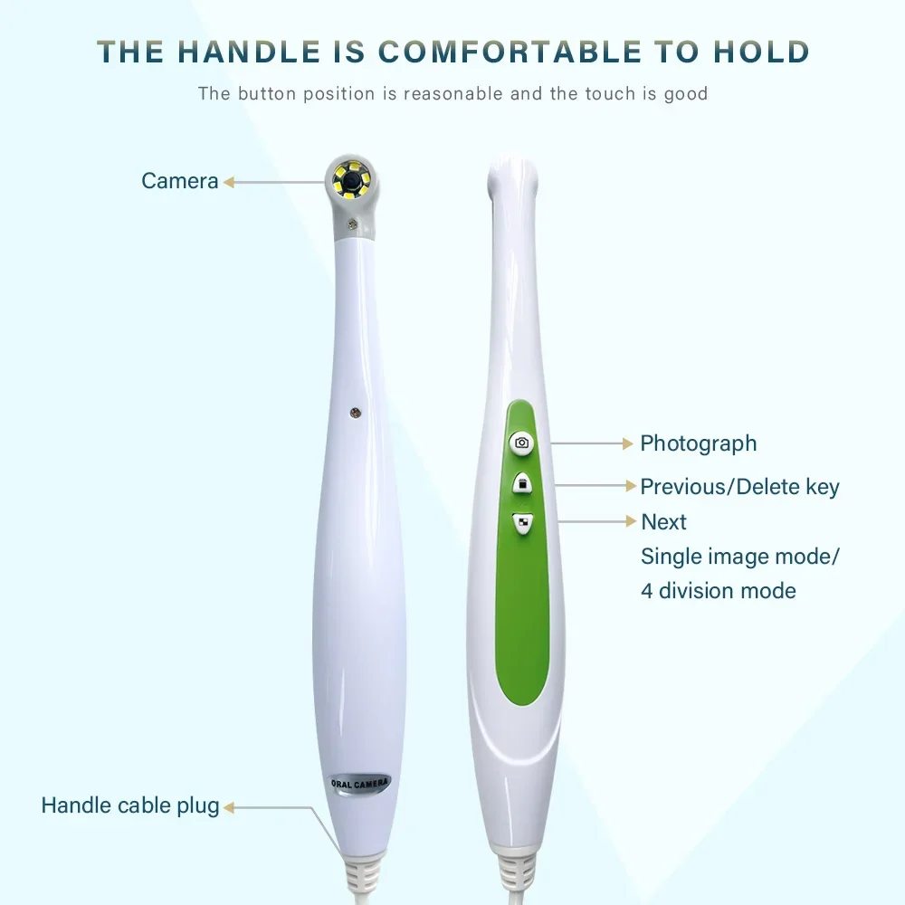 CE Approved WIFI Type Den tal Intra Oral cam era 17 Inch Electronic Endoscopes 18 Million Pixels Medical Equipment Oral Tools