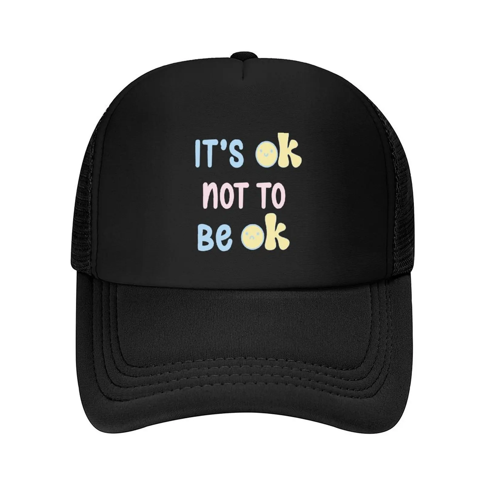 

It's ok not to be ok Baseball Cap Hood tactical cap Fishing cap party Hat Boy Child Women's