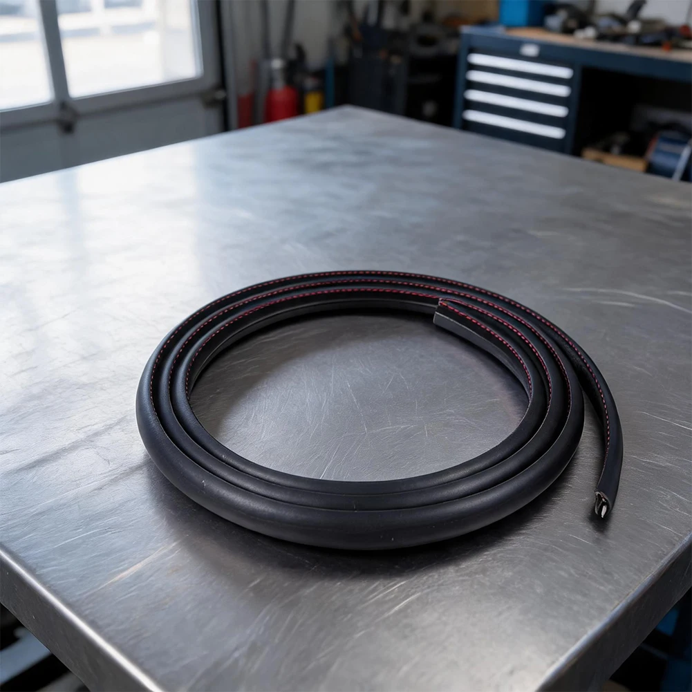 For Outdoor Driving Windshield Seal Strip Front Windshield Gasket Waterproof Design Fade-resistant Performance