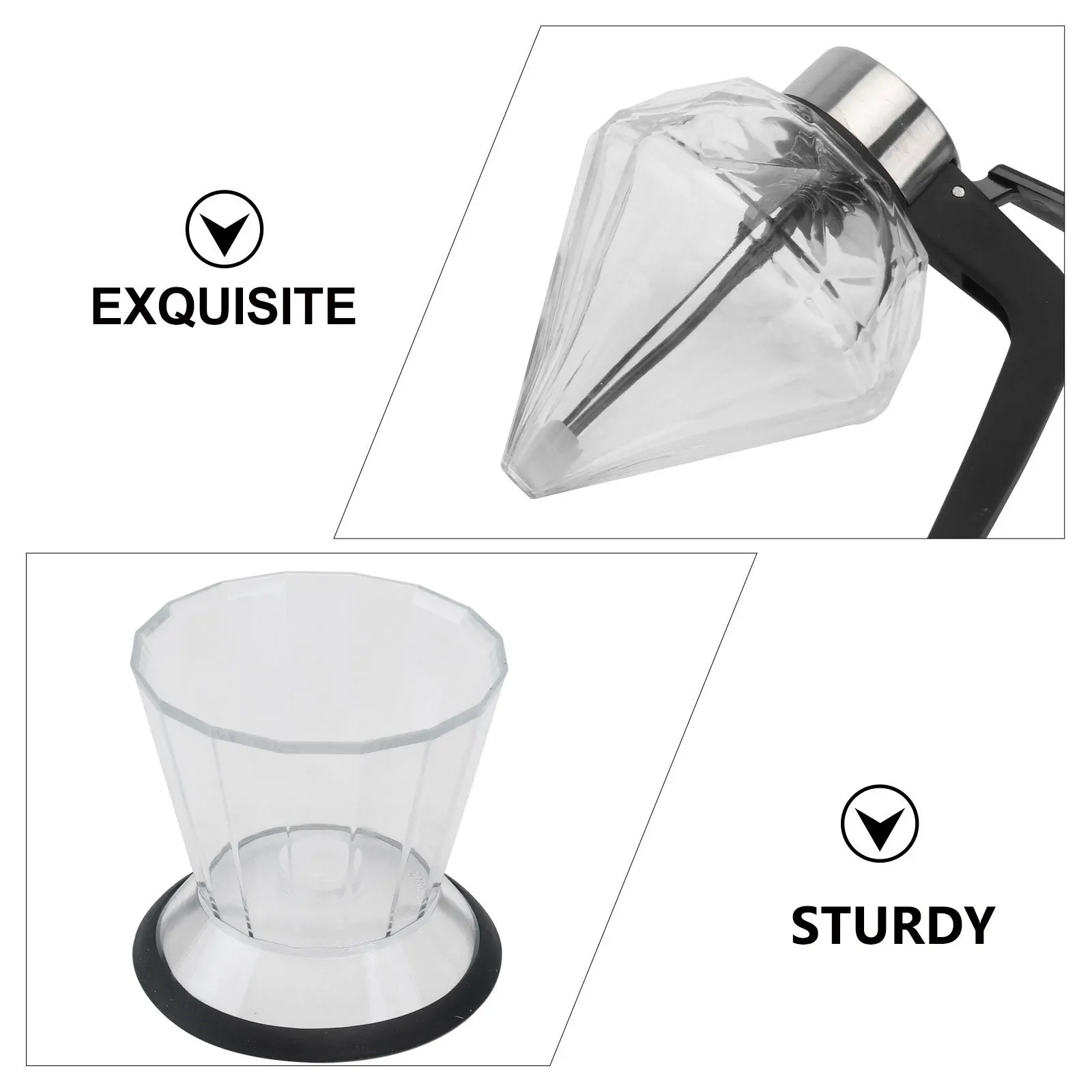 

2Pcs Pressing Glass Seasoning Bottles Oil Soy Sauce Storage Containers Kitchen Multipurpose Liquid Condiment Bottles