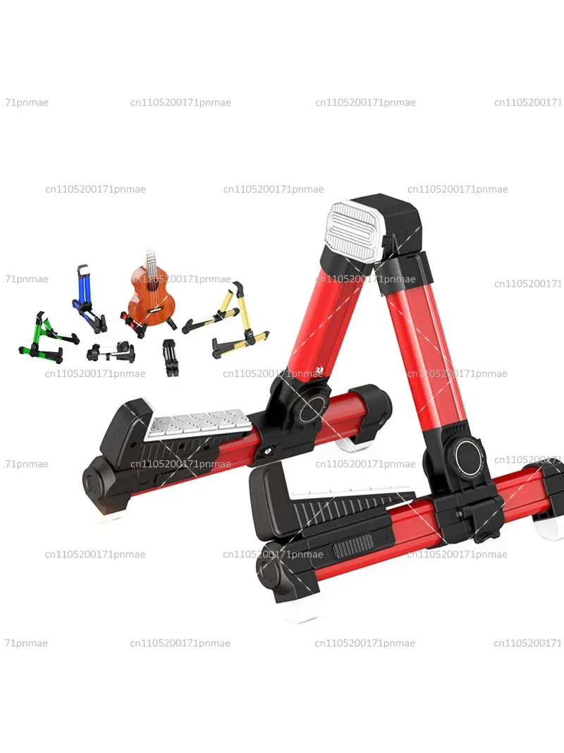 Mini Foldable A-Frame Ukulele Stand Holder for Acoustic Stage Audio Ukulele Violin Mandolin
