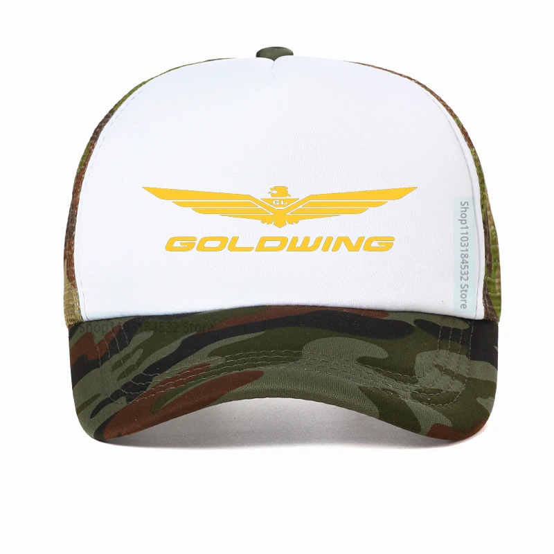 

Goldwing Retro GL1800 mesh Baseball Cap Sports Cool Dad Hat Creative Design Casual Motorcycle Hat Breathable Casquette