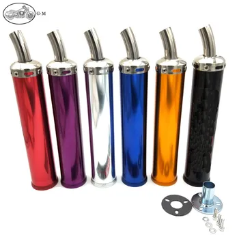 60X280mm métal 50-250CC universel moto course modifié silencieux silencieux 2 temps tuyau d'échappement