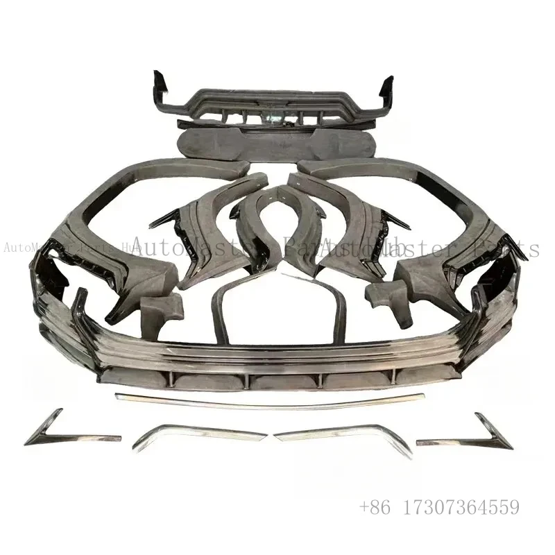 For  LX600 Front Lip Side Skirt Rear Diffuser Spoiler Wide-Body Wheel Arch